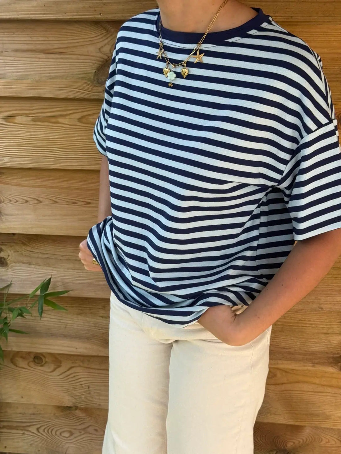 T-shirt rayé marinière