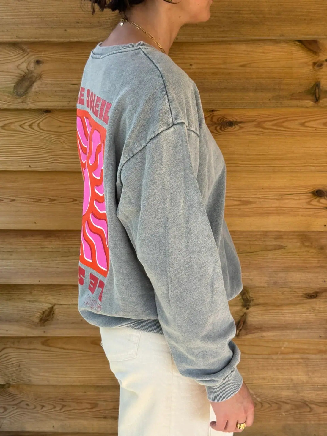Sweat Soleil gris