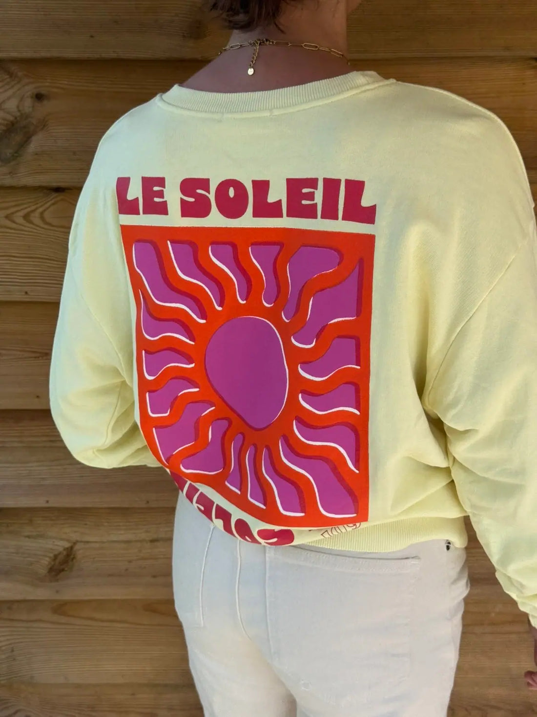 Sweat Soleil Jaune